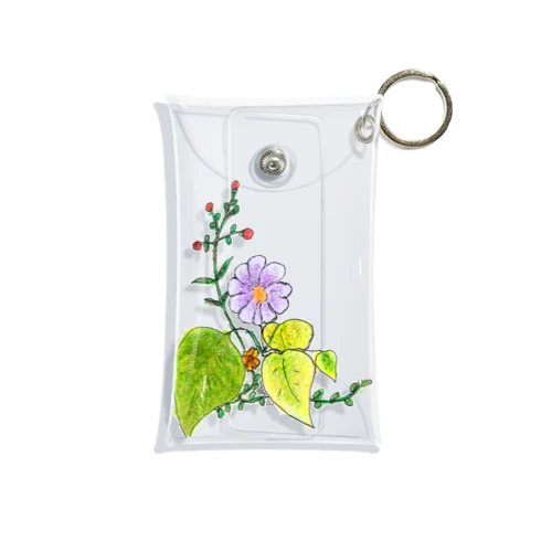 花飾り Mini Clear Multipurpose Case