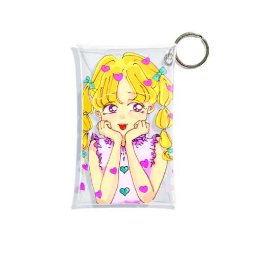 girl Mini Clear Multipurpose Case