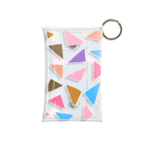 triangle Mini Clear Multipurpose Case