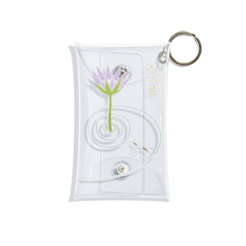 渦巻　（透過） Mini Clear Multipurpose Case