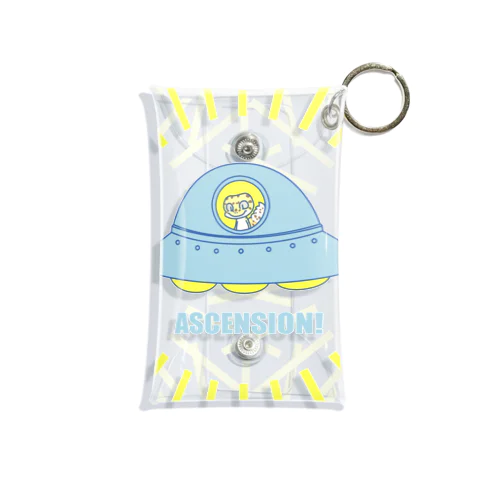 TONY! fly a UFO Mini Clear Multipurpose Case