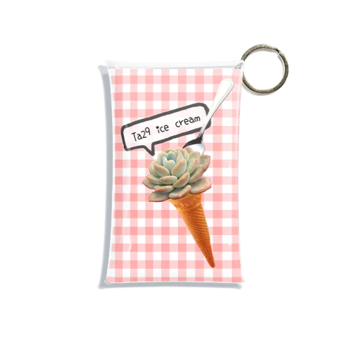 ice cream◡̈♥︎ Mini Clear Multipurpose Case