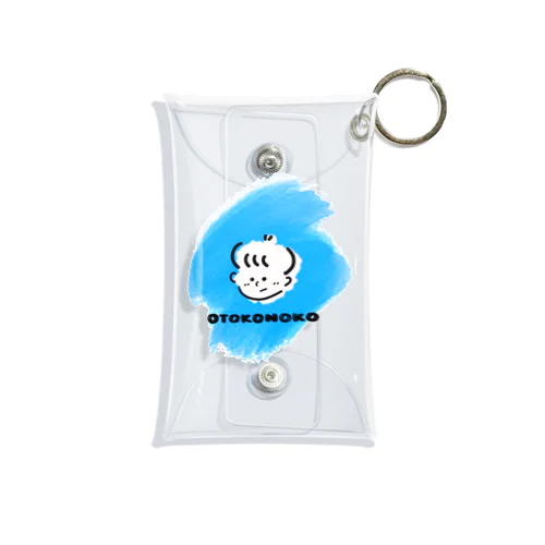 OTOKONOKO BLUE Mini Clear Multipurpose Case