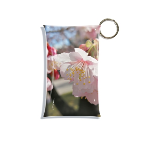 春を待とう Mini Clear Multipurpose Case