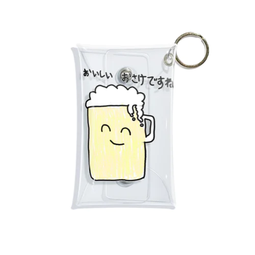 ほほえみアルコール Mini Clear Multipurpose Case