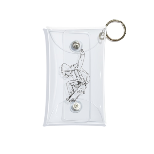 スケートボーダー Mini Clear Multipurpose Case