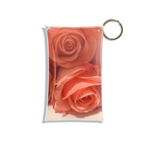 ピンク薔薇ちゃん Mini Clear Multipurpose Case