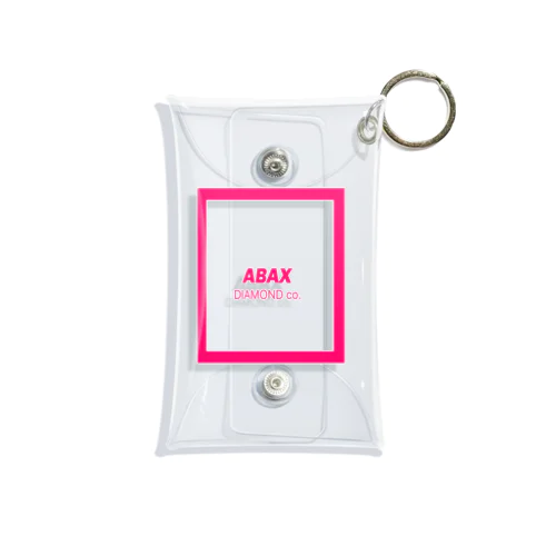 ABAX DIAMOND co.  ピンクボックスT Mini Clear Multipurpose Case