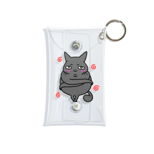 黒猫レイリー2 Mini Clear Multipurpose Case