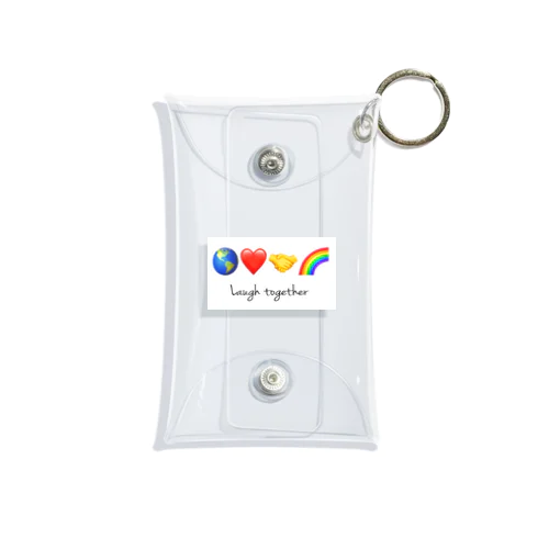 Laugh together Mini Clear Multipurpose Case