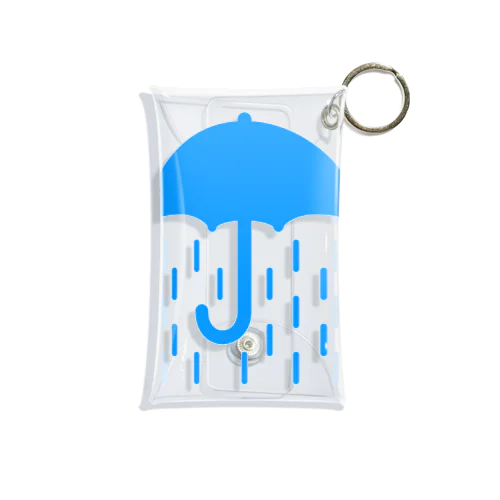 雨女・雨男 Mini Clear Multipurpose Case