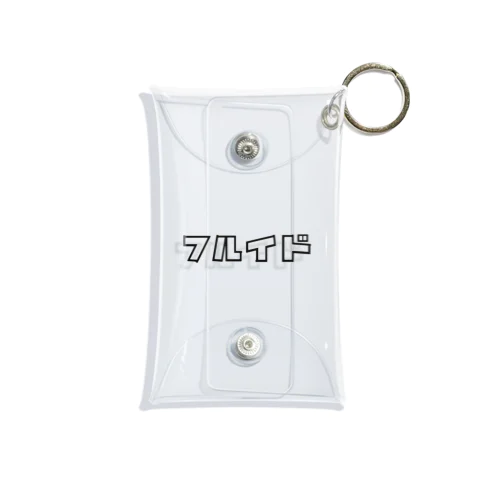 ジェンダーフルイド(Gender fluid/カタカナ) Mini Clear Multipurpose Case