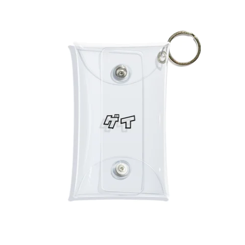 ゲイ(Gay/カタカナ) Mini Clear Multipurpose Case