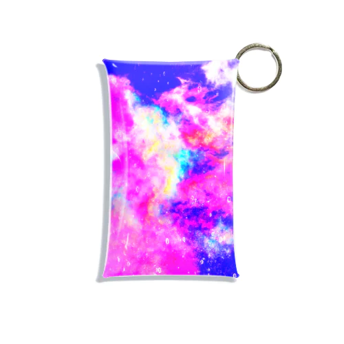 Sky collage Mini Clear Multipurpose Case