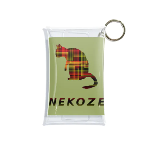 NEKOZEカーキ Mini Clear Multipurpose Case