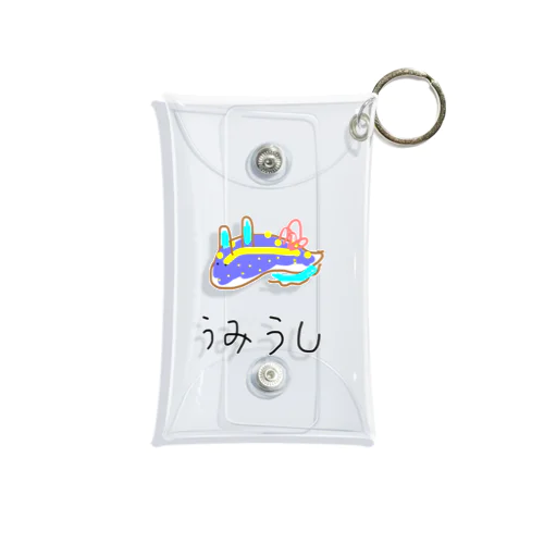 ゆるっと♪むにゅっと！うみうしくん Mini Clear Multipurpose Case