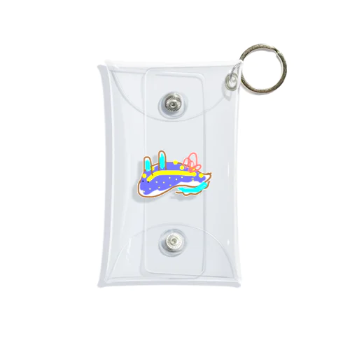 ゆるっと♪むにゅっと！うみうしくん（文字無し） Mini Clear Multipurpose Case