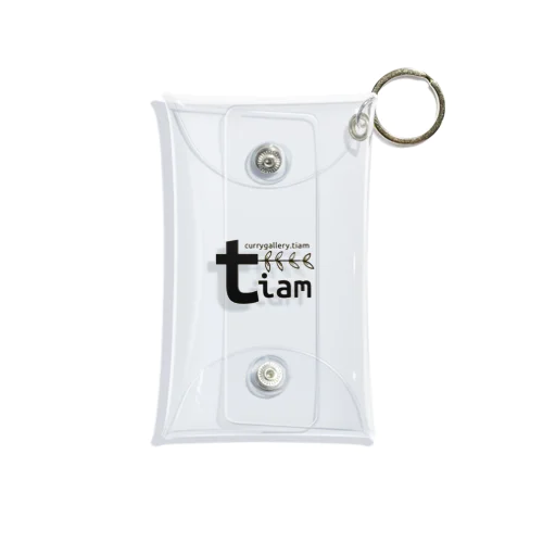 tiamロゴ Mini Clear Multipurpose Case