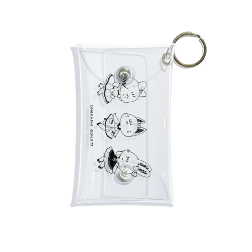 omekashi girls Mini Clear Multipurpose Case