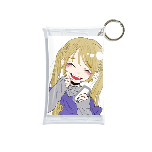 ゆめかわいい女の子 Mini Clear Multipurpose Case