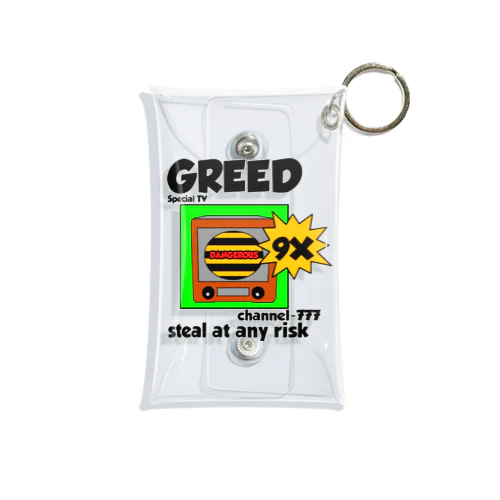 GREED クリアポーチ ミニクリアマルチケース