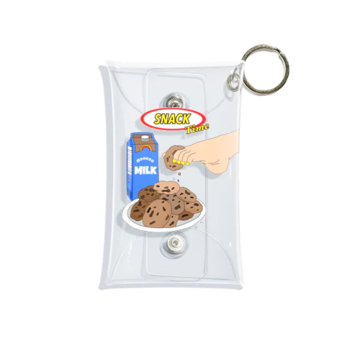Snack time  Mini Clear Multipurpose Case