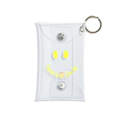 Peace＆Smile Mini Clear Multipurpose Case