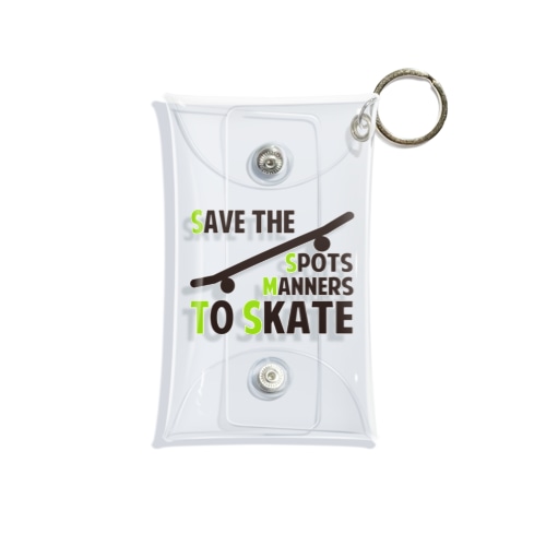 SAVE THE SPOTS Mini Clear Multipurpose Case