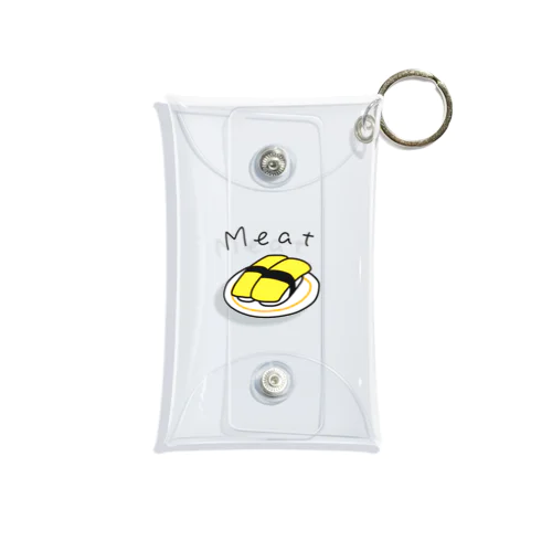 Meat(玉子) Mini Clear Multipurpose Case