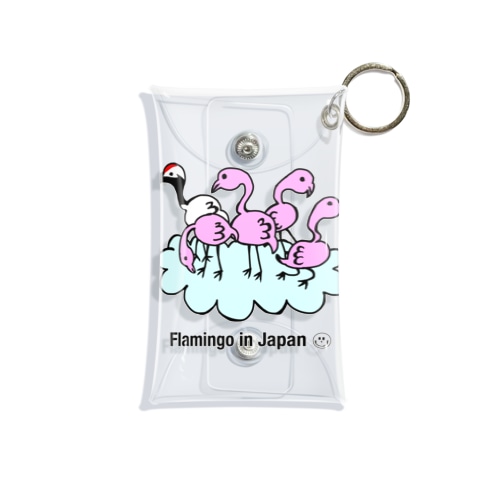 フラミンゴin JAPAN Mini Clear Multipurpose Case