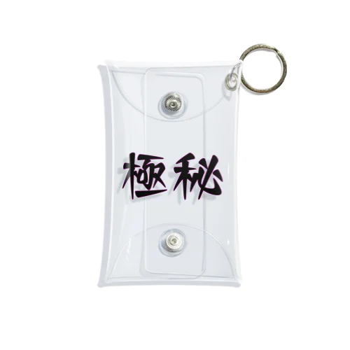 字-JI-/極秘 Mini Clear Multipurpose Case