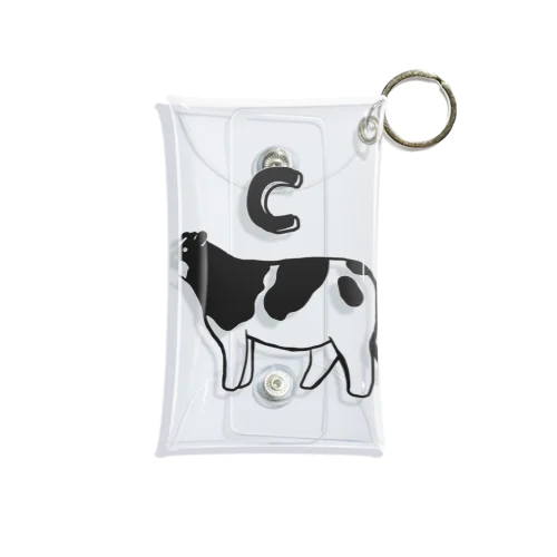 ［C］COW Mini Clear Multipurpose Case