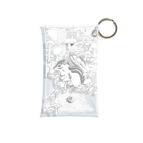 りす Mini Clear Multipurpose Case