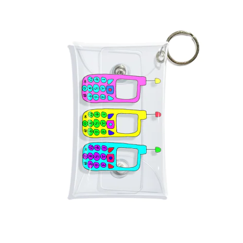 ガラケー世代 Mini Clear Multipurpose Case