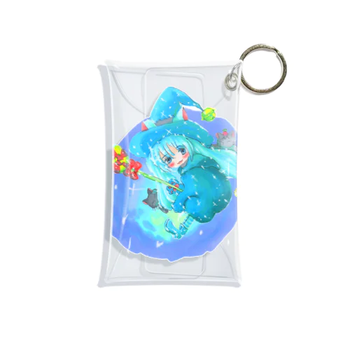 魔法少女ゆるmiku with 使い魔にゃんズ Mini Clear Multipurpose Case