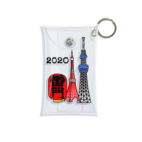 TOKYO2020 Mini Clear Multipurpose Case