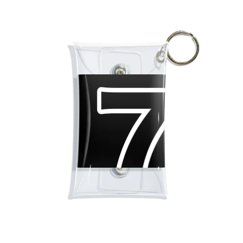 my number is...No7 Mini Clear Multipurpose Case