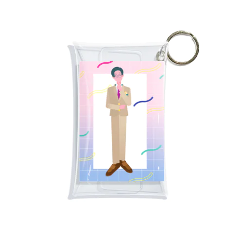 スーツ男子 Mini Clear Multipurpose Case