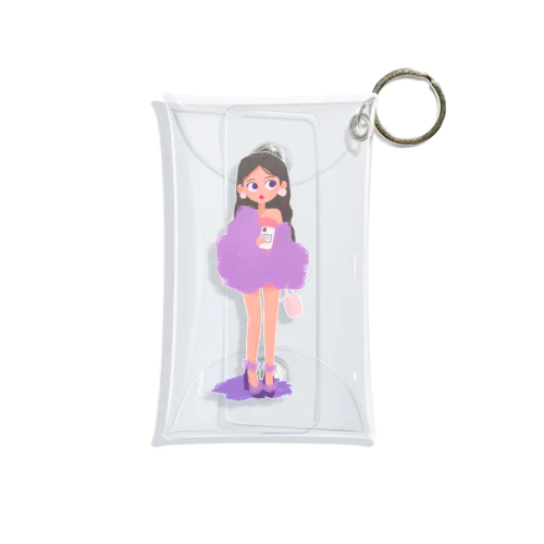 violet マルチクリアケース Mini Clear Multipurpose Case