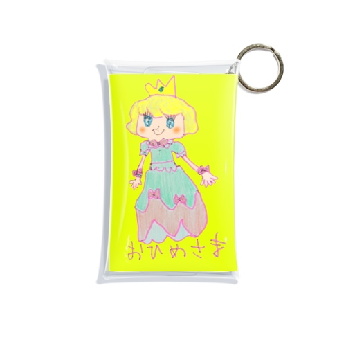 おひめさま Mini Clear Multipurpose Case