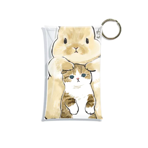 ちっこいねこ Mini Clear Multipurpose Case