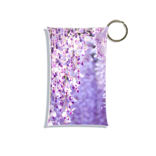 長藤　花　藤の花 Mini Clear Multipurpose Case