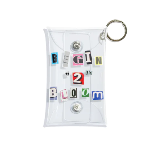 Begin"2"Bloom Mini Clear Multipurpose Case