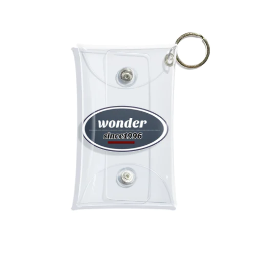 wonderオリジナルロゴNEW Mini Clear Multipurpose Case