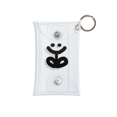 SMILE FLOWER Mini Clear Multipurpose Case