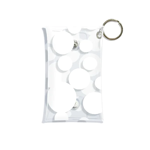 Dot Balloon white Mini Clear Multipurpose Case