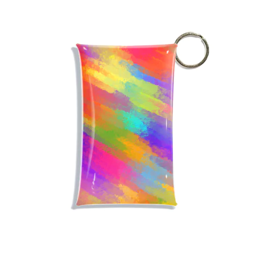 colorful Mini Clear Multipurpose Case