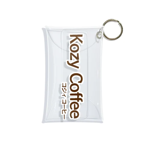 Kozy Coffee オリジナルグッズ Mini Clear Multipurpose Case