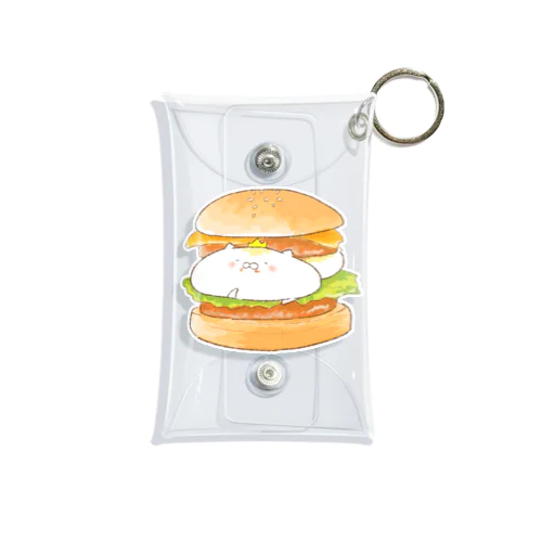 ぷぅ王子　ビッグぷぅバーガー(単品) Mini Clear Multipurpose Case