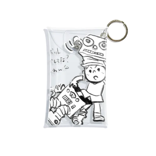 ロボぐるみくん Mini Clear Multipurpose Case